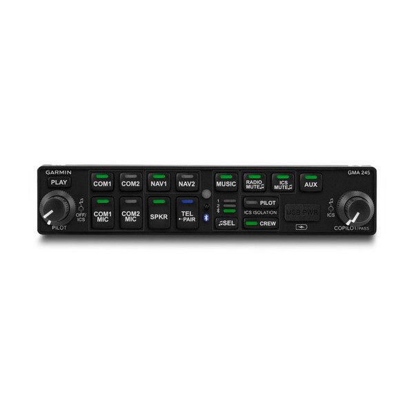 A black and green radio with buttons on it